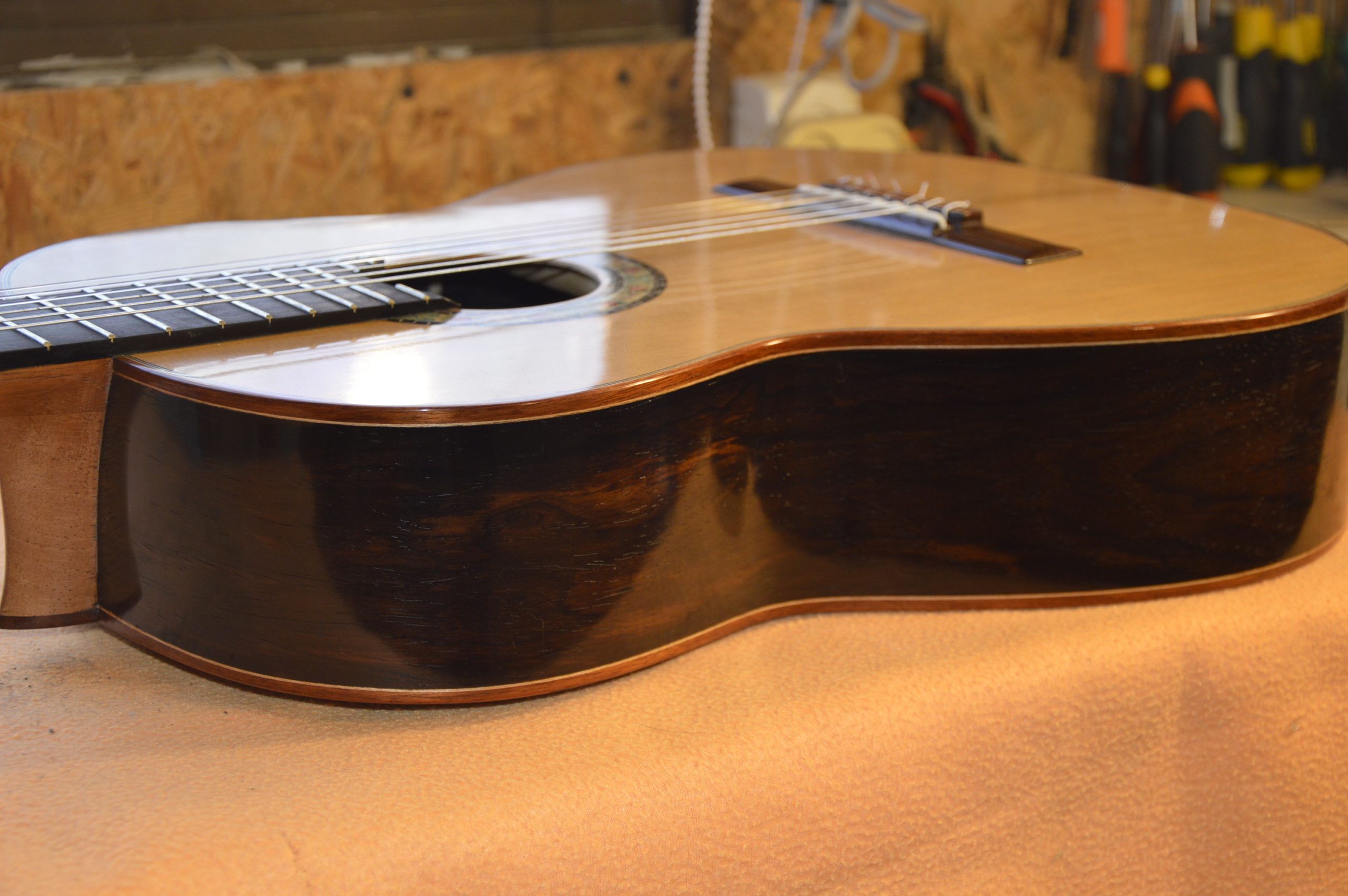 גיטרה אלפרדו גונזלס דגם דוסינאה Dulcinea Brazilian Rosewood 9